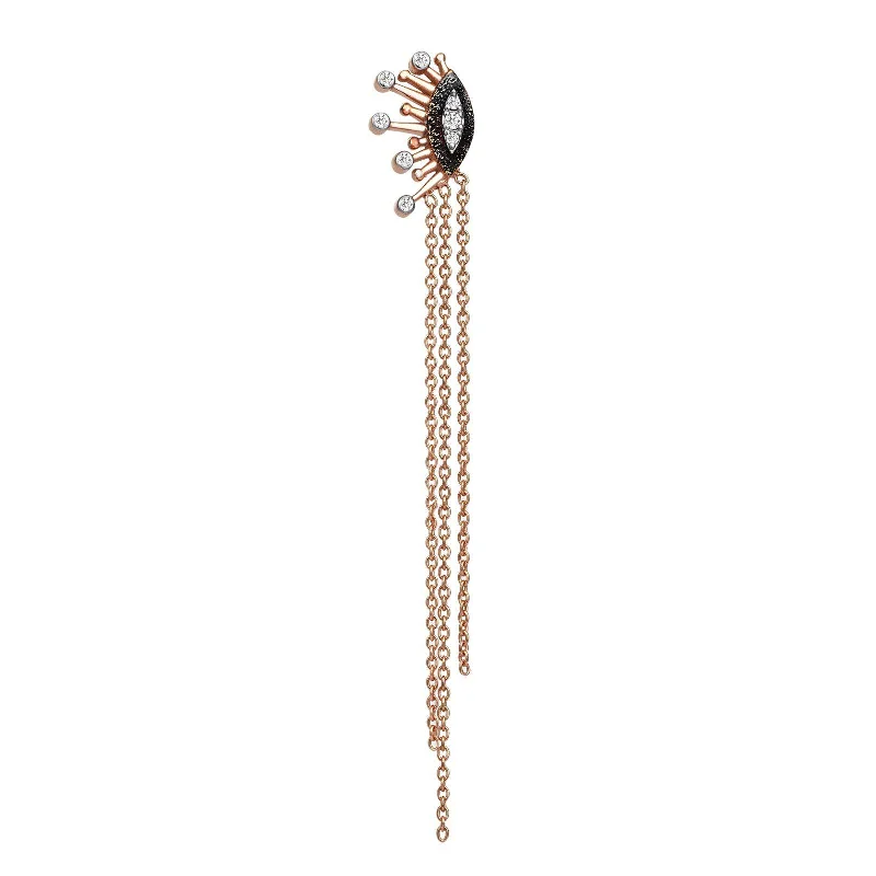 Best hoop earrings with smooth ceramic finishes for a polished, clean style-10th Eye Eternal Vision Tassel Earring