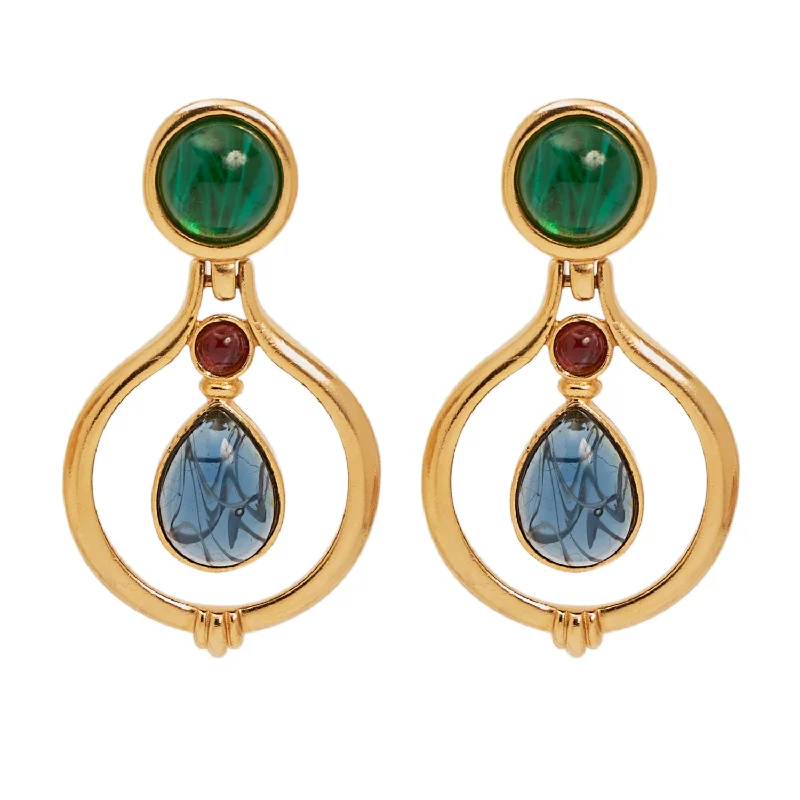 Best hoop earrings with enamel details for a colorful and modern look-Anakin Earrings