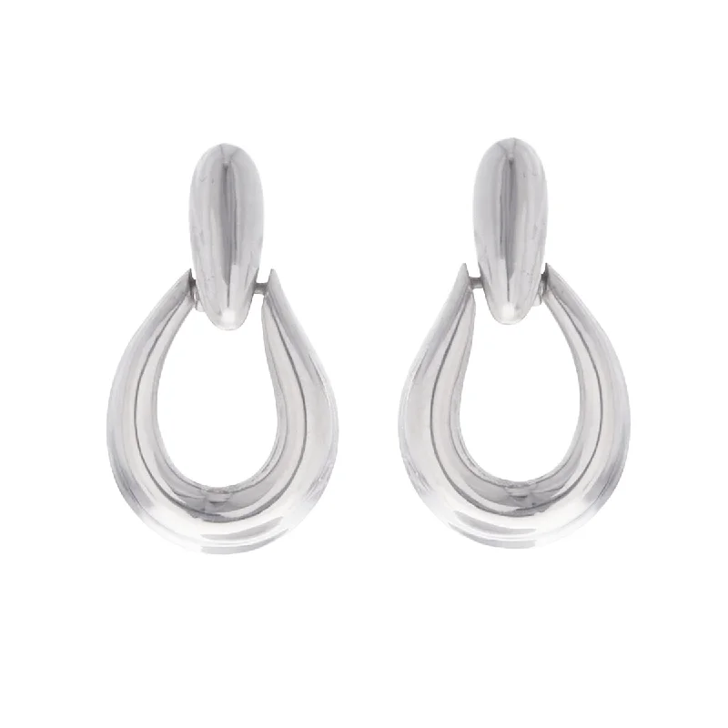 Best hoop earrings with geometric triangle shapes for a modern, chic design-Cynthia Earrings