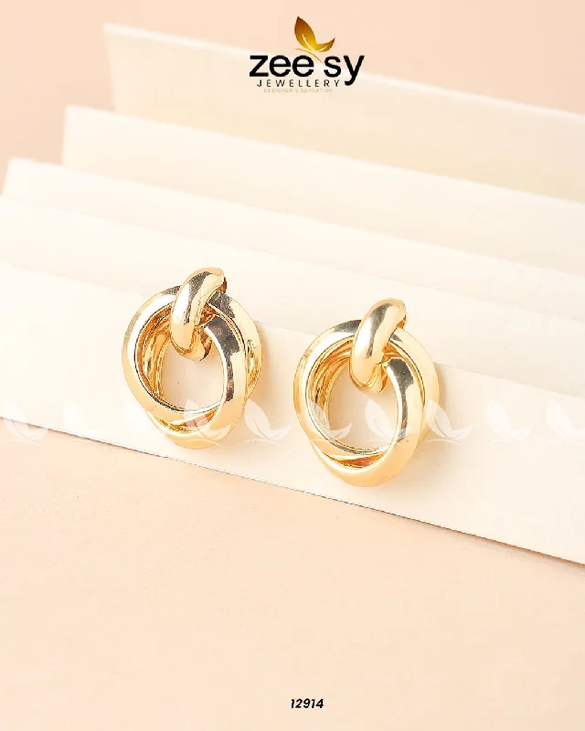 Hoop earrings with resin accents for a bold and colorful design-Debilis Earrings