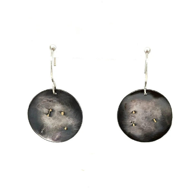 Hoop earrings with removable pendants for a versatile and customizable accessory-Sunbreak Earring