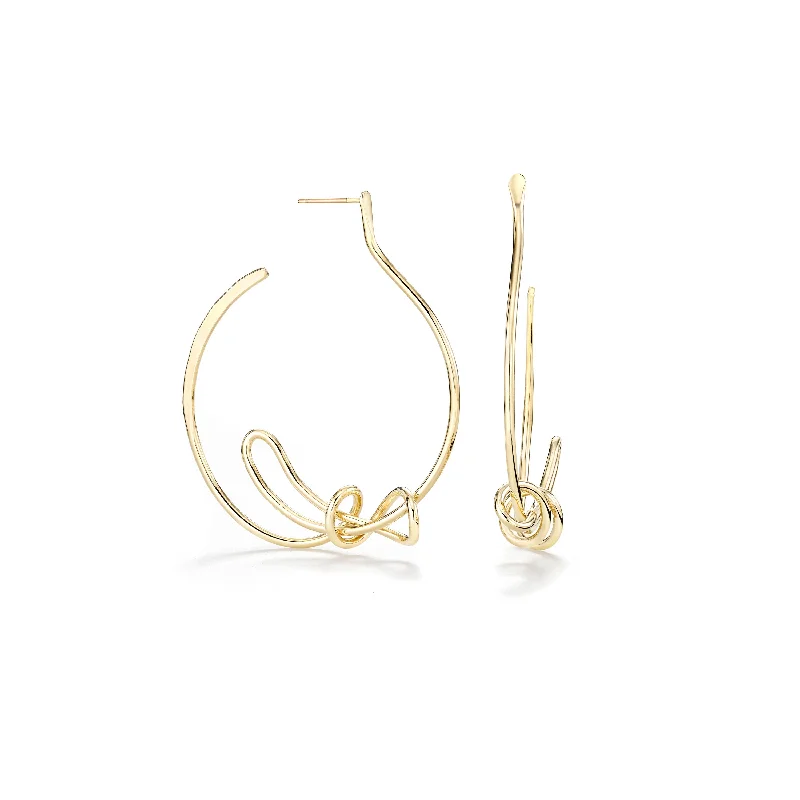 Best hoop earrings with crescent-shaped designs for a bold, moon-inspired style-Hoopla