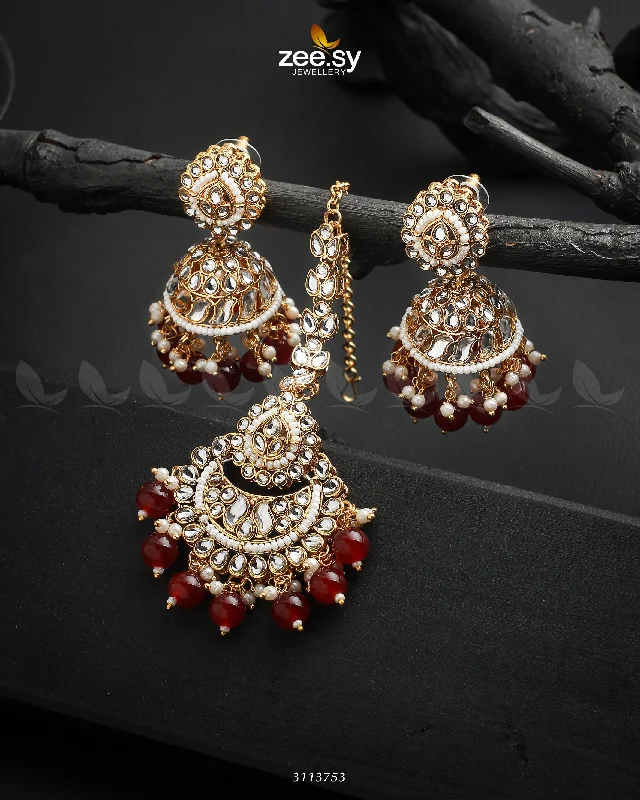 Best hoop earrings with gemstone accents for a colorful and elegant appearance-Rija Earrings