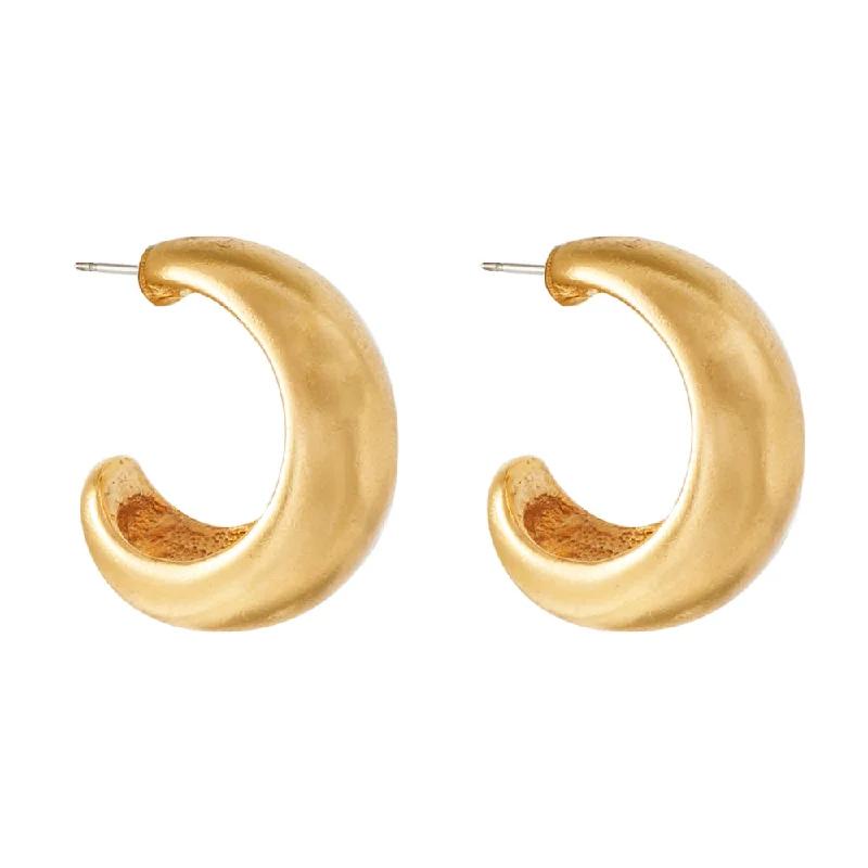 Small hoop earrings for a delicate and understated everyday wear-Rosabella Earrings