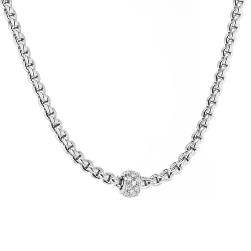 Necklaces and pendants with celestial starburst designs for a radiant look-0.19 ctw Diamond Rope Necklace