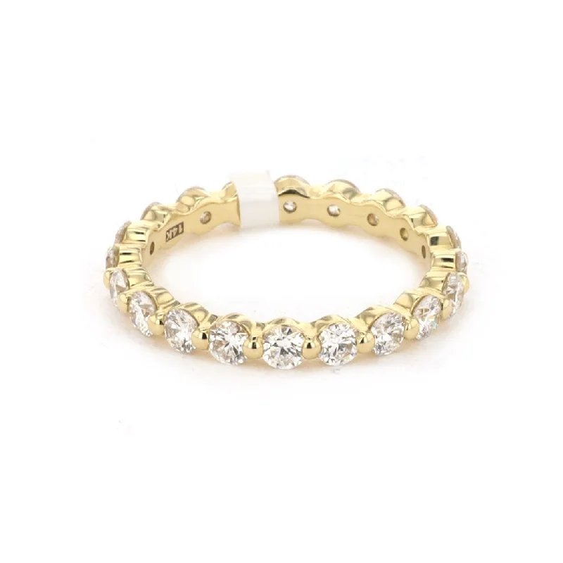 Necklaces and pendants with abstract shapes for a modern, creative appearance-1.40 ctw Diamond Eternity Band