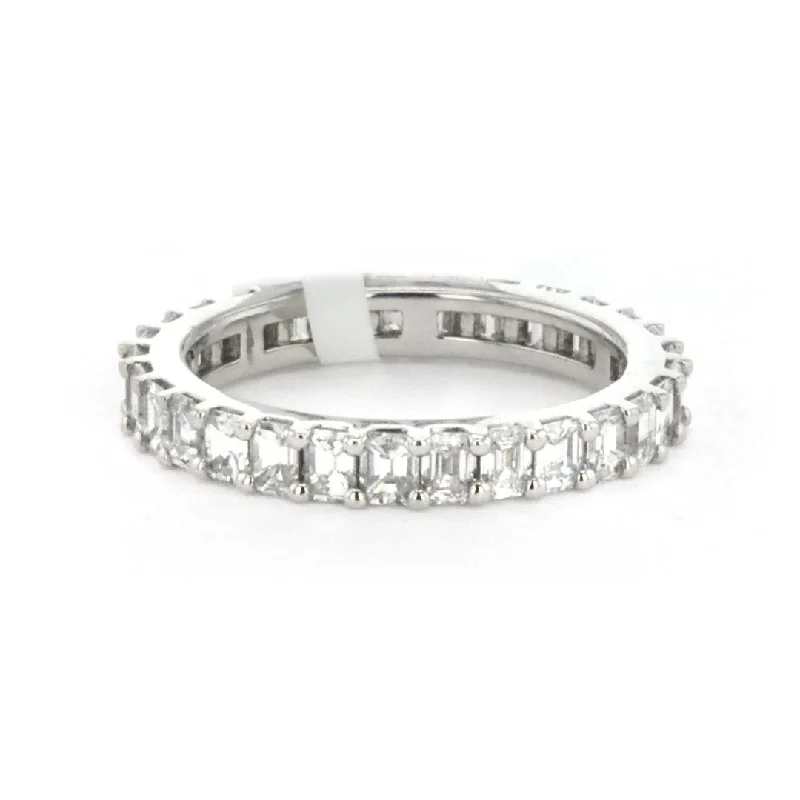 Necklaces and pendants with crescent moon designs for a celestial and mystical feel-2.21 ctw Diamond Eternity Band