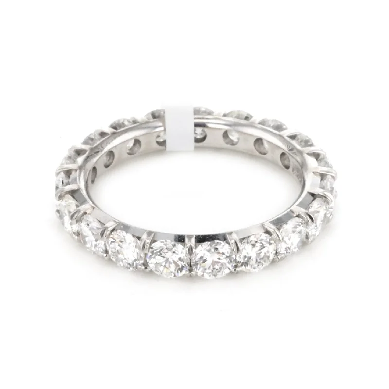 Necklaces and pendants with custom engravings for a personal, meaningful gift-2.96 ctw Diamond Eternity Band