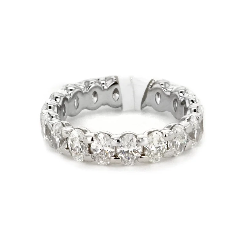 Unique necklaces and pendants with vintage-inspired designs for timeless appeal-3.41 ctw Diamond Eternity Band