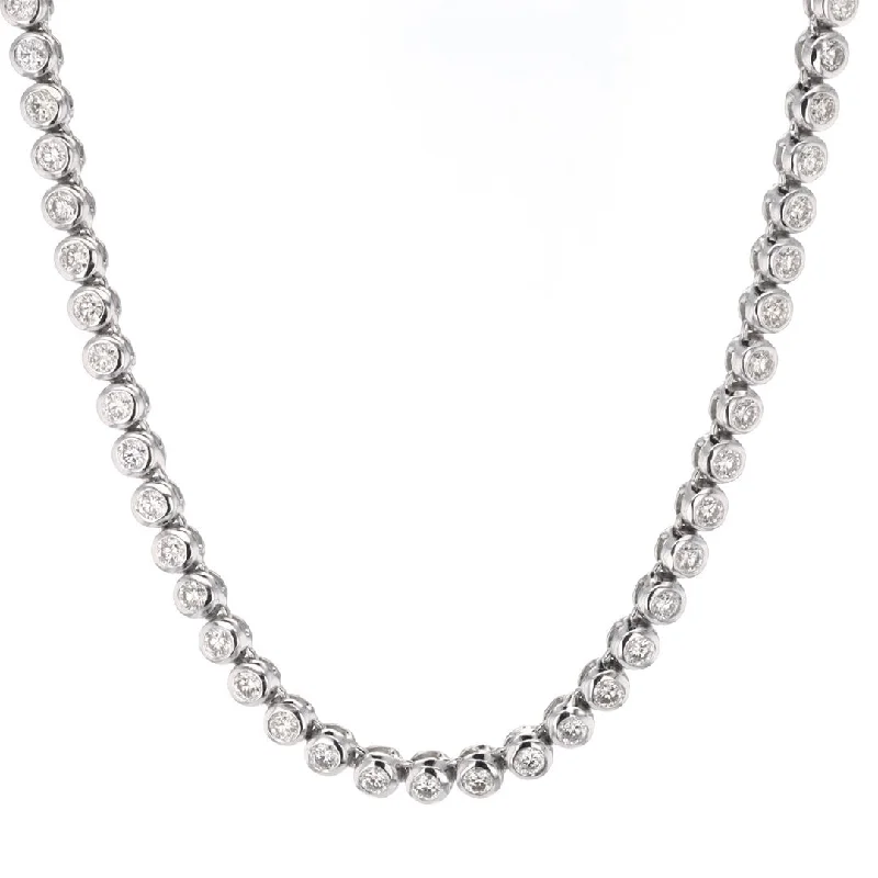 Best necklaces and pendants for everyday wear with minimalist designs-5.11 ctw Diamond Eternity Necklace