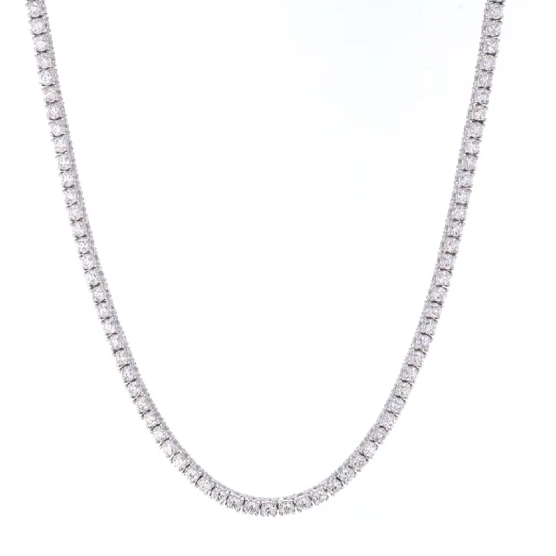 Best necklaces and pendants with oval pendants for a classic, elegant shape-6.45 ctw Diamond Eternity Necklace