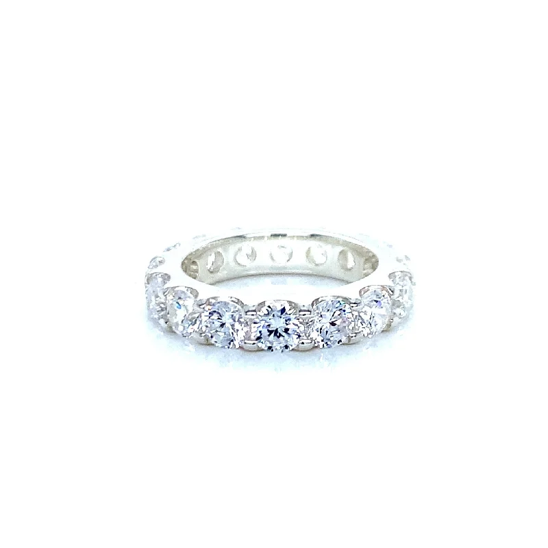 Best necklaces and pendants with emerald gemstones for a rich, sophisticated design-5.00ct Diamond Eternity Band