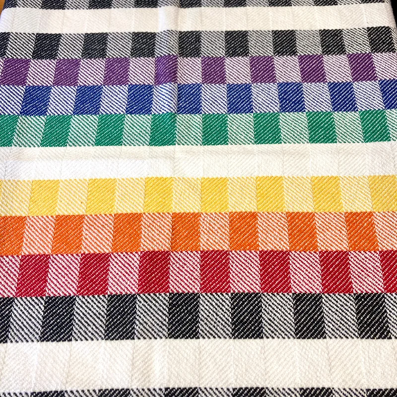 Rainbow Stripes & Squares