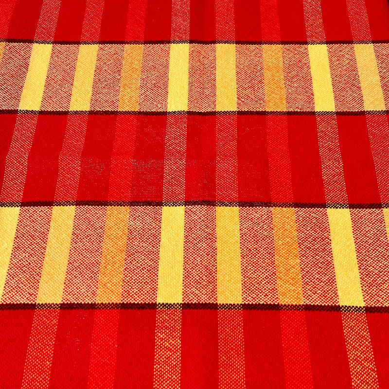 Ketchup and Mustard Wide Stripes