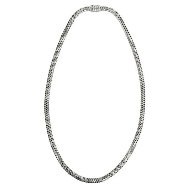 Beautiful necklaces and pendants with diamond-encrusted designs for maximum sparkle-John Hardy Classic Chain Extra-Small Necklace in 18"