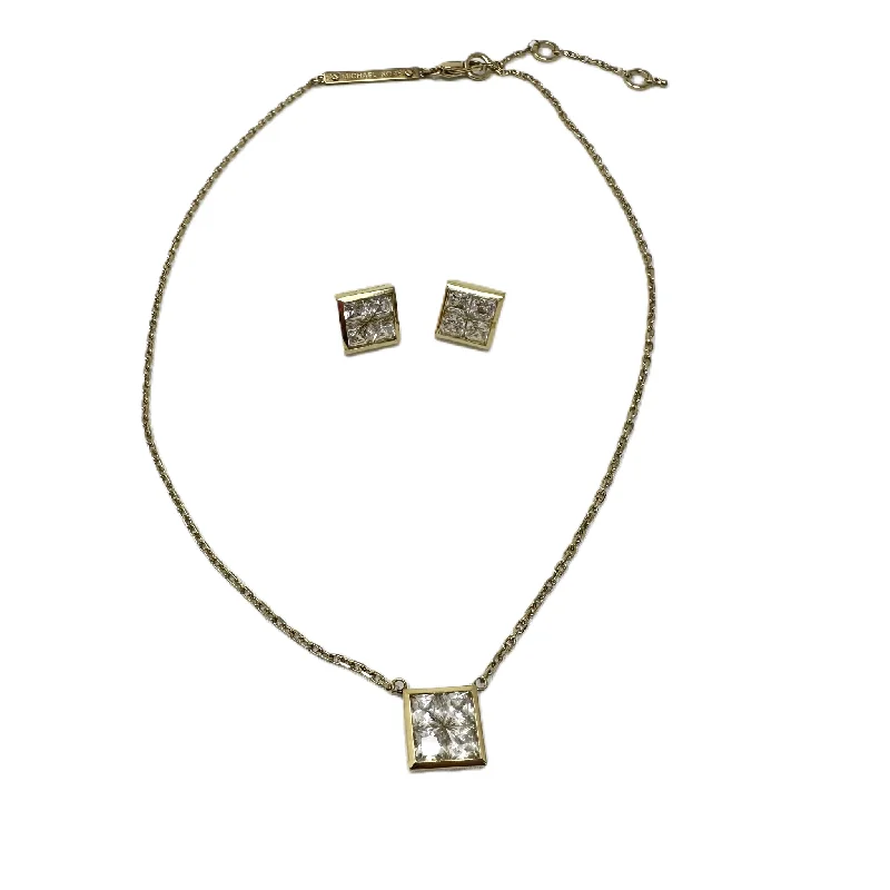 Best necklaces and pendants for everyday wear with minimalist designs-Necklace Set By Michael Kors, Size: 02 Piece Set