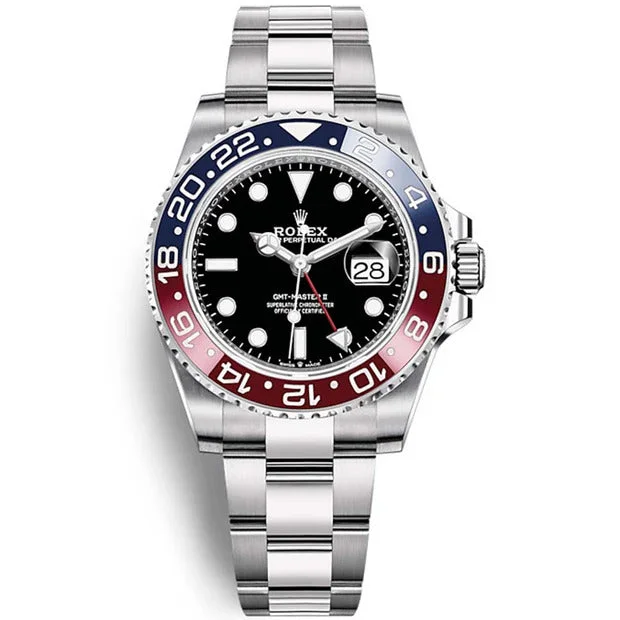 Best necklaces and pendants with adjustable chains for a customizable fit-Pre-Owned Rolex GMT Master II