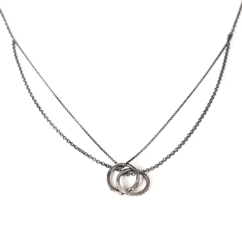 Beautiful necklaces and pendants with layered chains for a fashionable, chic look-Unity Necklace