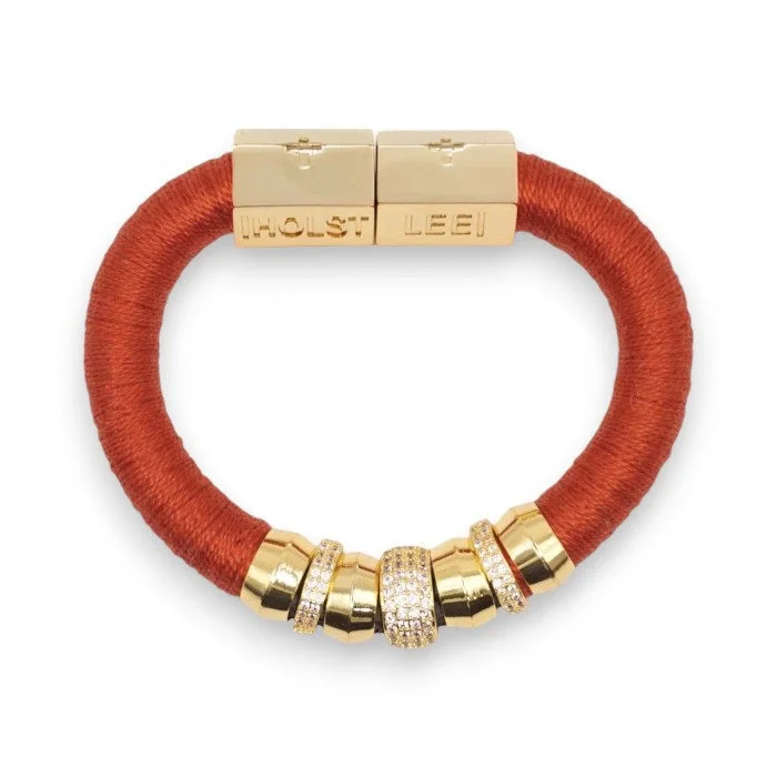 Bangle bracelets with gold and silver mixed metals for a stylish and versatile accessory-HOLST + LEE - LUXE CLASSIC BRACELET