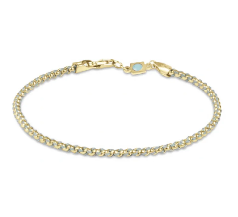 Best bangle bracelets with thin, delicate chains for an understated, sophisticated look-Hope Together Bracelet - Signature -by enewton