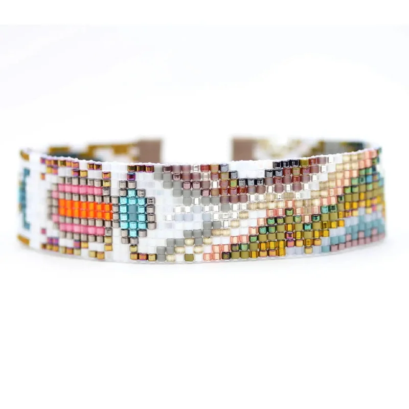 Best bangle bracelets with bright enamel colors for a fun and youthful style-JULIE ROFMAN - TAHITI BRACELET