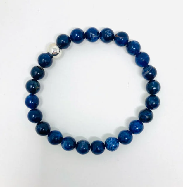 Simple bangle bracelets with smooth matte finishes for a subtle and modern style-Sodalite Bracelet